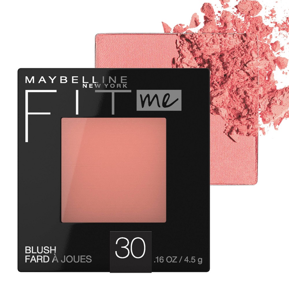 UPC 041554503111 product image for MaybellineFitMe Blush - 30 Rose - 0.16oz: Natural Sheer Finish, Pressed Powder,  | upcitemdb.com