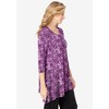 Woman Within Plus Size The High-Low Hem Tunic - 4 of 4