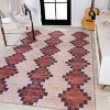Timantii Modern Trellis Kilim Machine-Washable Area Rug - JONATHAN Y - 4 of 4