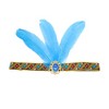 Unique Bargains Halloween Christmas Women's Feather Elastic Band Headband 1 Pc - 3 of 4