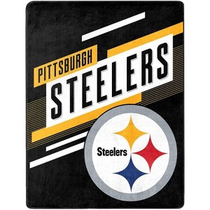 NFL Oversized Silk Touch Throw- Pittsburgh Steelers - 1 of 3