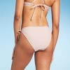 Women's Side-Tie High Leg Cheeky Bikini Bottom - Wild Fable™ - image 2 of 4