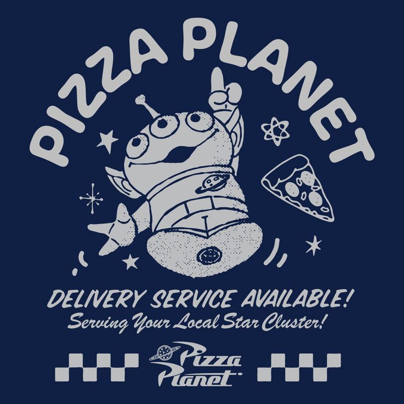 Men's Toy Story Pizza Planet Graphic Long Sleeve Tee, 4 of 7