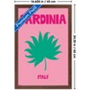 Trends International Reinders: Destinations - Destination Sardinia II Framed Wall Poster Prints - 3 of 4