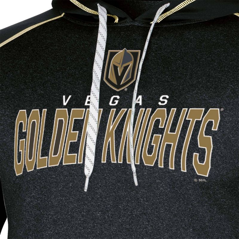 NHL Vegas Golden Knights Men&#39;s Performance Hooded Sweatshirt, 3 of 4
