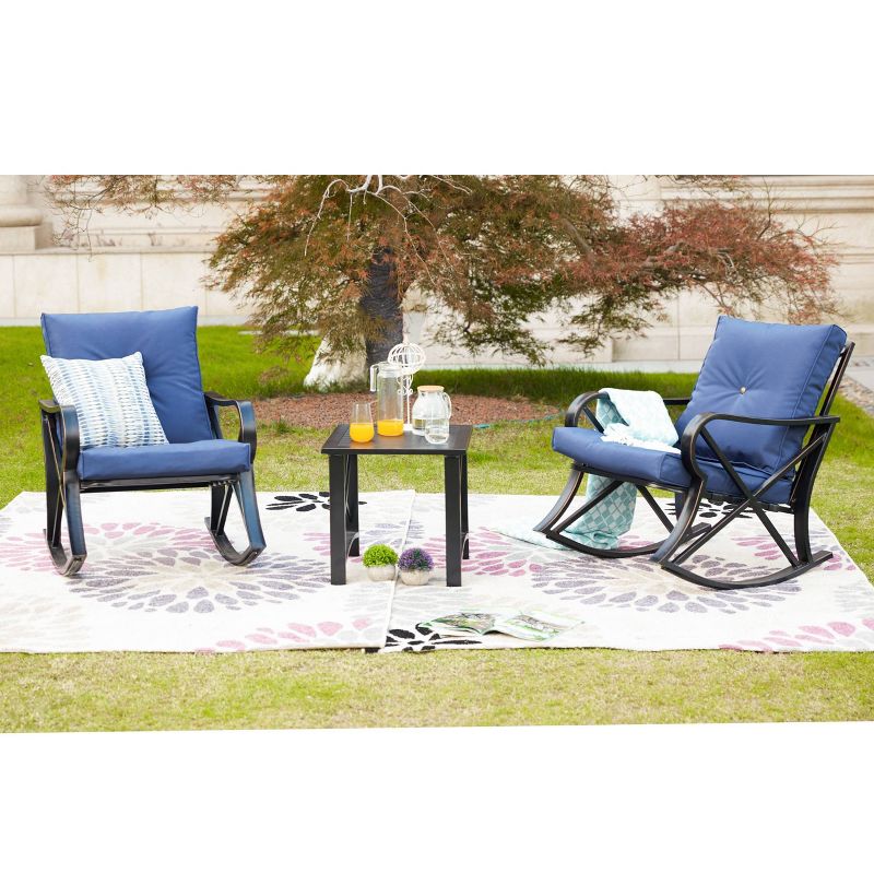 3pc Rocking Chair Patio Seating Set - Patio Festival
, 1 of 13