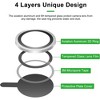 Entronix Camera Lens Protector Compatible with iPhone 17 Pro/17 Pro Max - Luxury Metal - 3 of 4