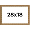 PosterPalooza | Sculpted Black Picture Frame - UV Acrylic, Backing Board, Hanging Hardware Included - 2 of 4