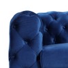 Contemporary  with Deep Button Tufting Dutch Velvet -Morden Fort - 4 of 4