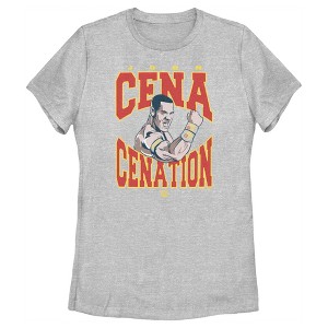Women's WWE John Cena Cenation Animated T-Shirt - 1 of 4