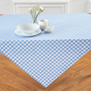 Solino Home Linen Gingham Check Table Throw - 1 of 4
