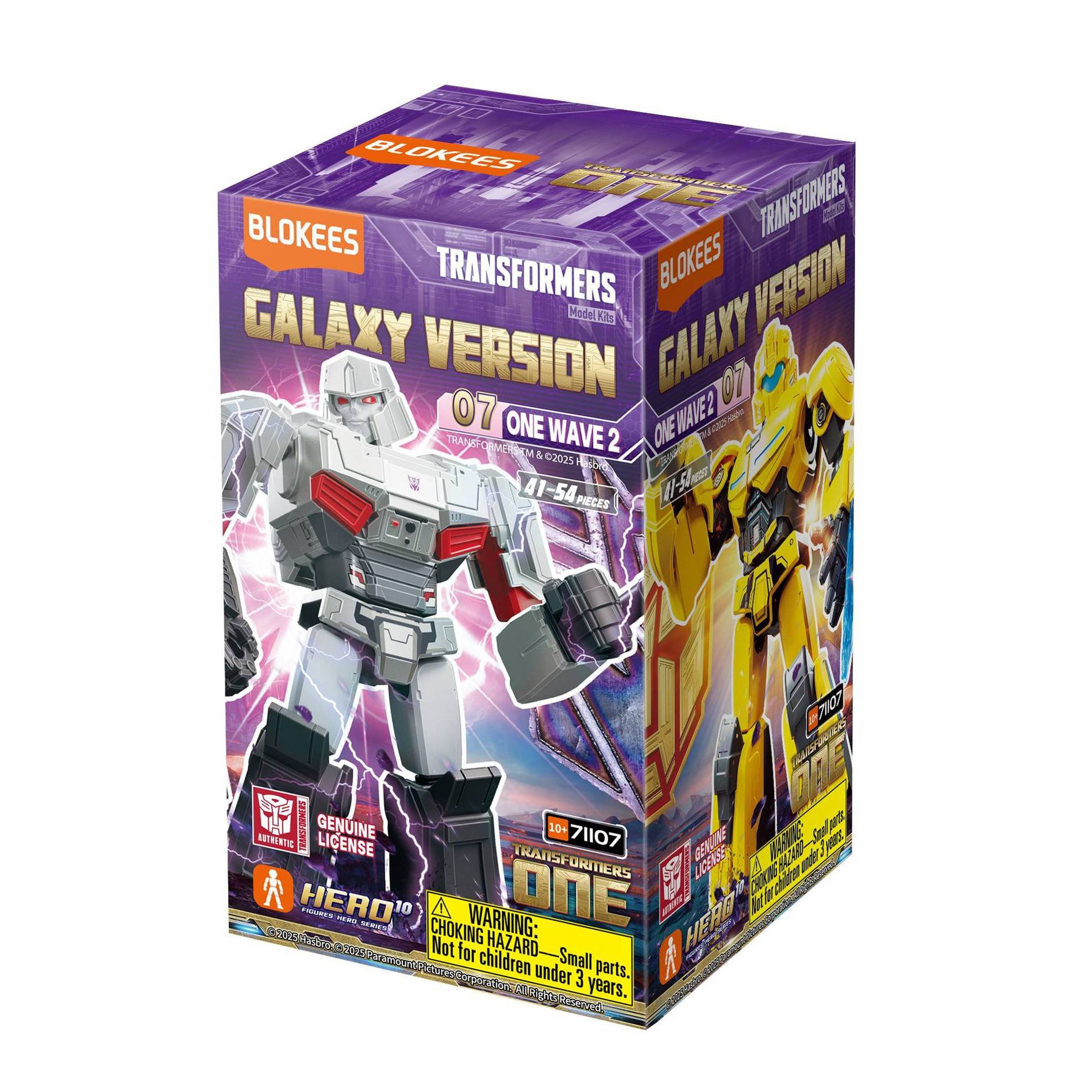Blokees Transformers Galaxy Version Wave 7 One Wave 2  Action Figures