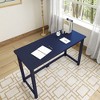 Plank+Beam Solid Wood Writing Desk, Simple Desk for Bedroom, Home Office Study Desk, 47.25" - 4 of 4