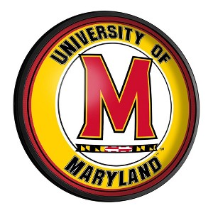 College Round Slimline Lighted Wall Sign - 1 of 1