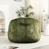 Lyngins Giant Bean Bag Chair with Armrests, Pre-Filled Lazy Chair with Removable Cover, High-Density Memory Foam Accent Chair, Comfy Single Sofa Chair - 4 of 4