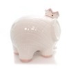 Child To Cherish 7.75 In White W/Pink Coco Elephant Bank Crown Baby Decorative Banks - 4 of 4