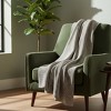 Home Decor Throw Tan Dotted Diamond Weave – 46x67" by Manual Woodworkers & Weavers - 3 of 3