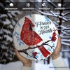 Forever in our Hearts Cardinal Stepping Stone, 9.5" Winter Garden Decorative Resin Figurine| OrnamentallyYou - 4 of 4