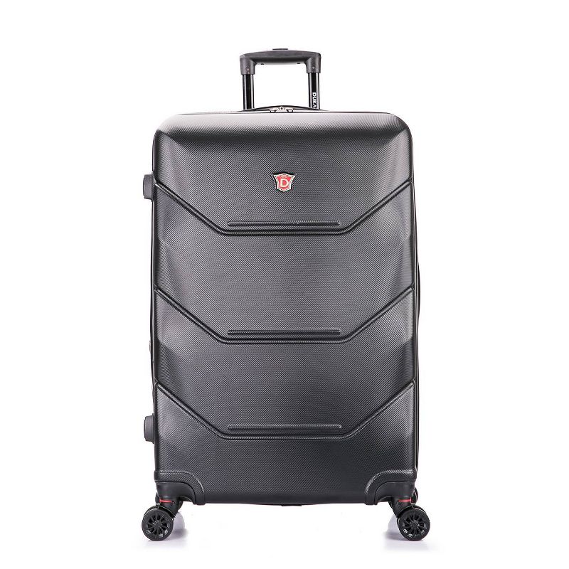 DUKAP Zonix Lightweight Hardside Large Checked Spinner Suitcase, 3 of 17