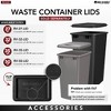 Rev-A-Shelf RV-35 Plastic Replacement Trash Bin Waste Container for Pull Out Waste Systems 35 Qt - 4 of 4