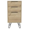 NicBex 17.7-inch Wide Drawer Dresser for Bedroom,Modern Style Drawers with Hairpin Legs,Dressers for Kids Room,Living Room,Entry and Hallway,Beige - 4 of 4