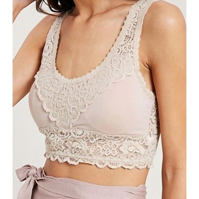 Women's Comfy Scalloped Edge Padded Bralette - WISHLIST