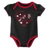 NCAA Wisconsin Badgers Infant Girls' 3pk Bodysuit - 3 of 4