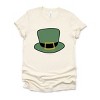 Simply Sage Market Leprechaun Hat Short Sleeve Tee - M - Cream - 2 of 4