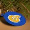 Albany State University Primary Logo Aluminum Holiday Christmas Tree Ornament - 4 of 4