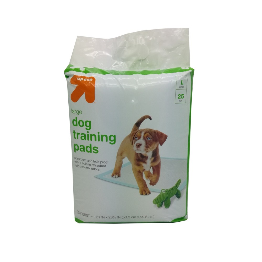 Puppy and Adult Dog Training Pads - L - 25ct- up & up™