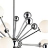 CWI Lighting Element 8 Light Chandelier With Polished Nickel Finish - 4 of 4