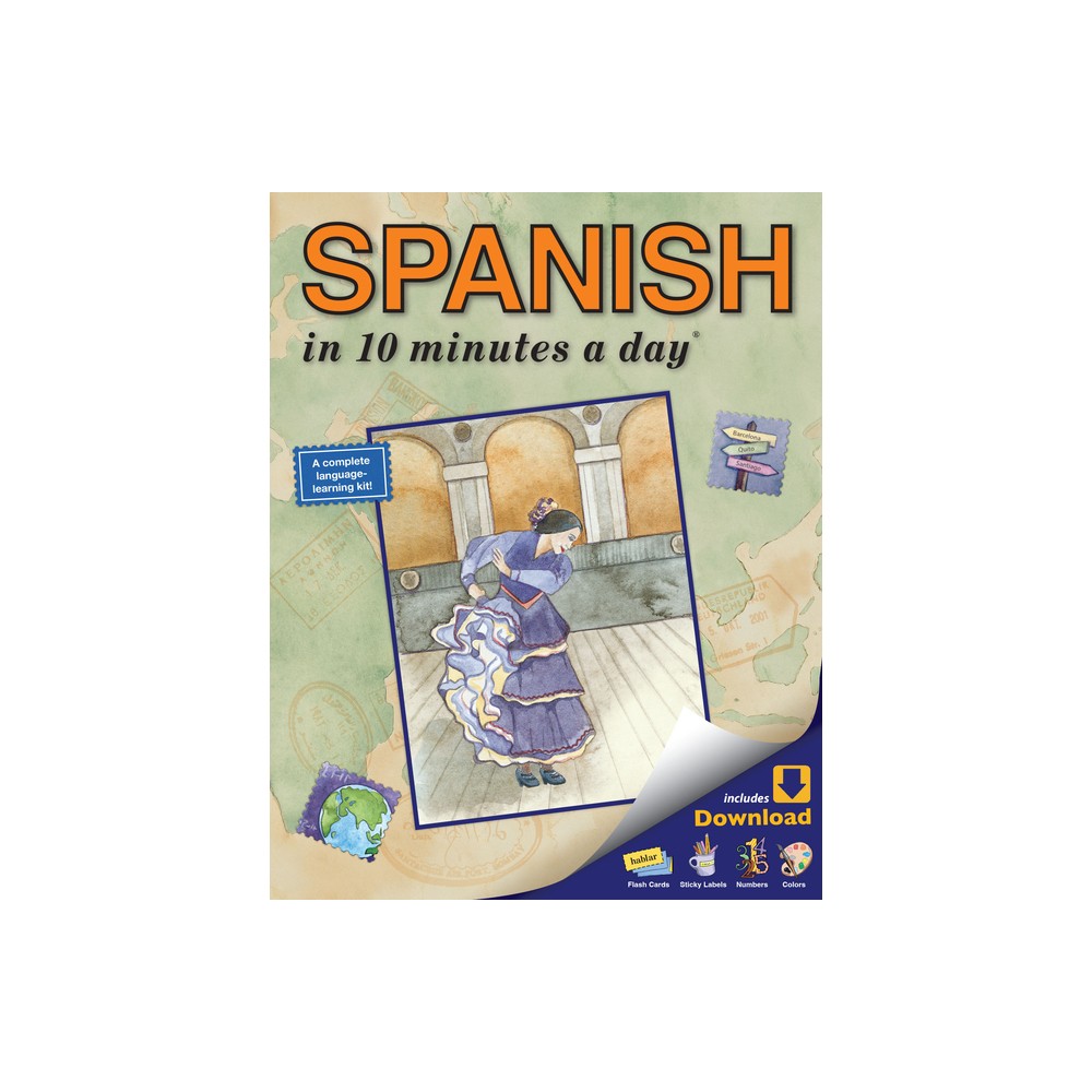 Spanish in 10 Minutes a Day - 7th Edition by Kristine K Kershul (Paperback)