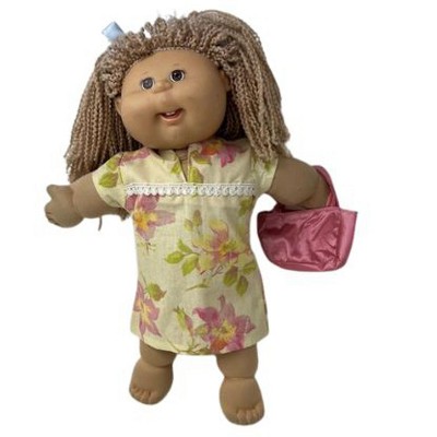 Doll Clothes Superstore Aline Dress With Purse Fits 15-16 Inch Cabbage Patch Kid And Baby Dolls