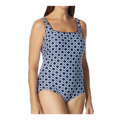 Women's Chlorine Resistant D-Cup One Piece Swimsuit - Roxanne