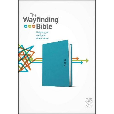 Wayfinding Bible-NLT - (Leather Bound)