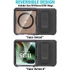Nakedcellphone Combo for Motorola RAZR ULTRA 2025 Flip Phone - Case with Built-In Screen/Hinge Protector and Belt Clip Holster Holder - 4 of 4