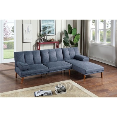 NicBex 101 Inch L-Shaped Sectional Sofa with Adjustable Sofa Chaise for Living Room,Apartment,Office