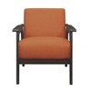 NicBex Polyester Accent Chair,Upholstered Living Room Chairs with High Back and Rubberwood Legs,Modern Armchair,Club Chairs for Living Room - 4 of 4