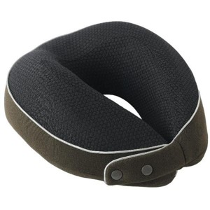 Puppy Travel Memory Foam Neck Pillow with Chin Support for Comfort on Long Flights, Road Trips, and Office Use - 1 of 4