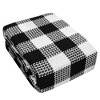 100% Cotton Blend Blanket, Luxury Breathable Buffalo Plaid Weave Design by Sweet Home Collection® - 3 of 3