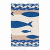 Earth Rugs Rustic Fish Oval Stair Tread – Cabin & Lake House Decor 27"x8.25" - 3 of 3