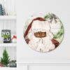 Here Comes Santa Circular Wood Dècor - 2 of 2