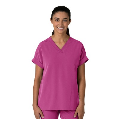 Wink Nova Women's Drop Shoulder Boxy Scrub Top