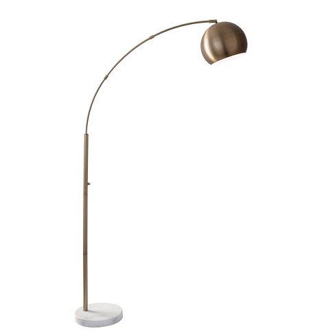 Target arched outlet floor lamp