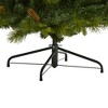 Nearly Natural 7.5-ft North Carolina Mixed Pine Artificial Christmas Tree with 470 Warm White LED Lights, 1895 Bendable Branches and Pinecones - 4 of 4