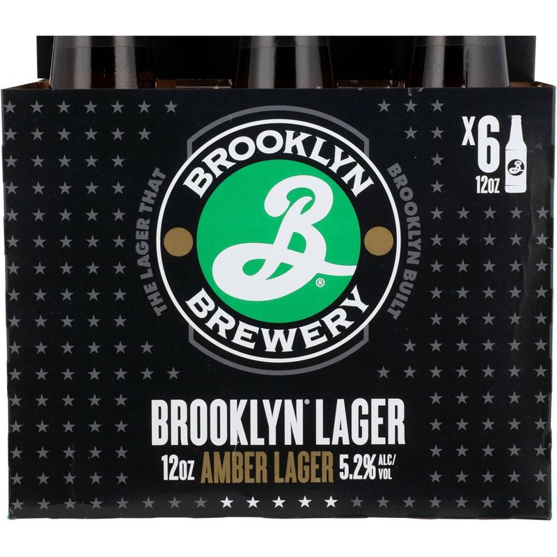 Brooklyn Lager Beer - 6pk/12 fl oz Bottles, 2 of 4