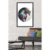 Trends International Ben Heine - Unicorn in Universe Framed Wall Poster Prints - 2 of 4