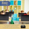 4E's Novelty 20pcs Black Plastic Desk Dividers – Privacy Folders for Students & Teachers, Must-Have Classroom Supplies - 4 of 4