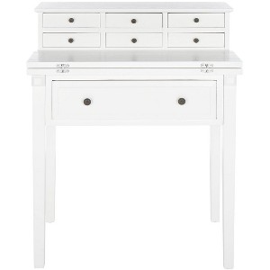 Abigail 7 Drawer Fold Out Desk - AMH6520 - Safavieh Couture - 1 of 4