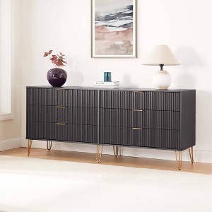 Manhattan Comfort Dumbo 6 Drawer Double Dresser - 1 of 4